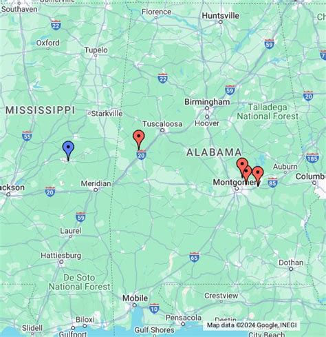 alabama casinos map|Casinos in & Near Birmingham, Alabama with Map.